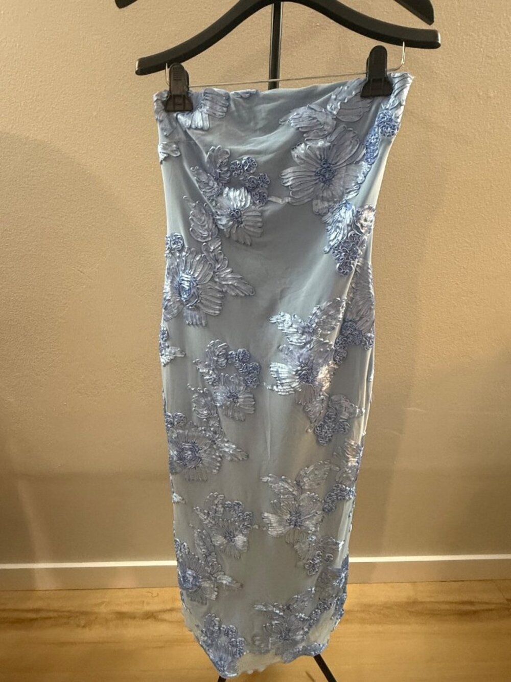 Zesica Strapless Floral Midi Size Medium - 1466